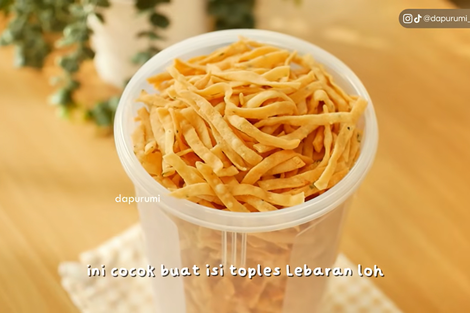 Resep Stik Bawang Renyah ala Dapur Umi, Camilan Lebaran 2026 yang Gurih dan Ekonomis