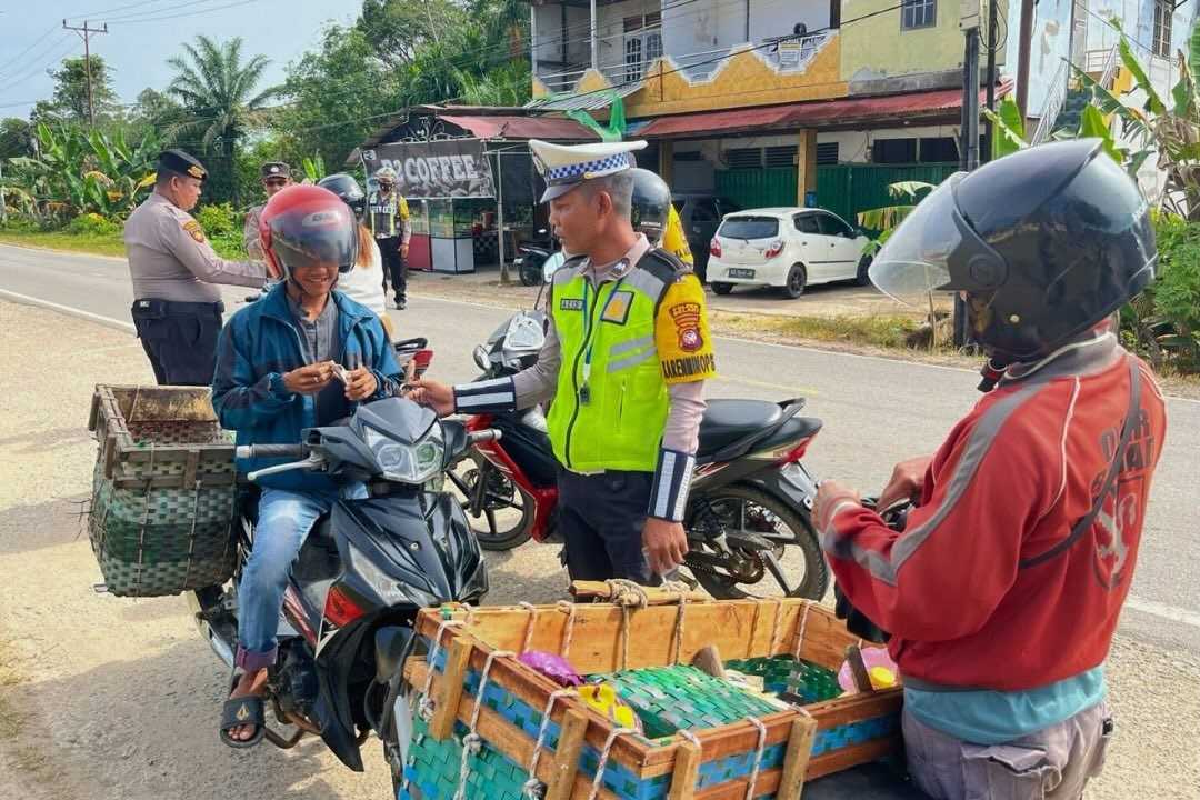 Kendaraan ‘Bodong’ Tak Lengkap Identitas Terjaring di Nanga Pinoh, Polisi Masih Kedepankan Edukasi